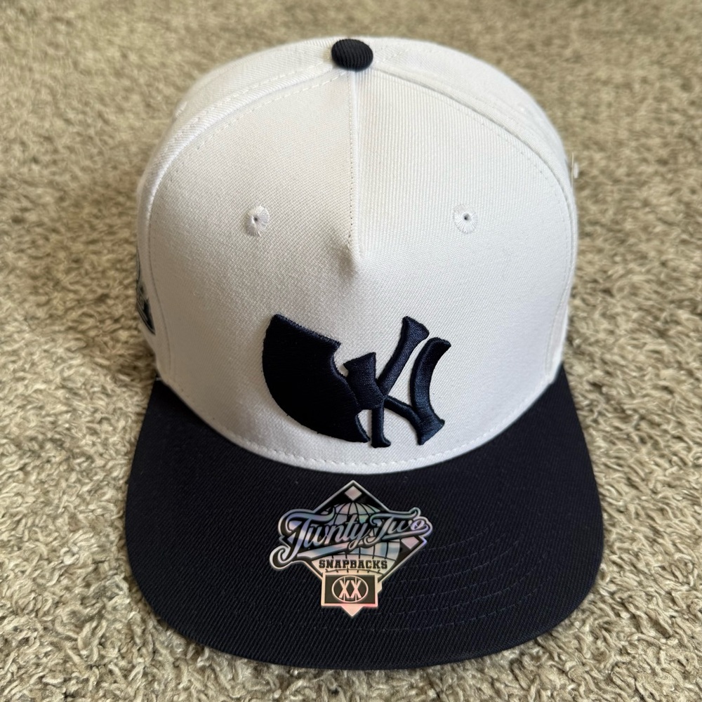 🔴Wu-Tang Hat Wu NYC Yankees Twnty Two Snapback Rza Raekwon Method Man
